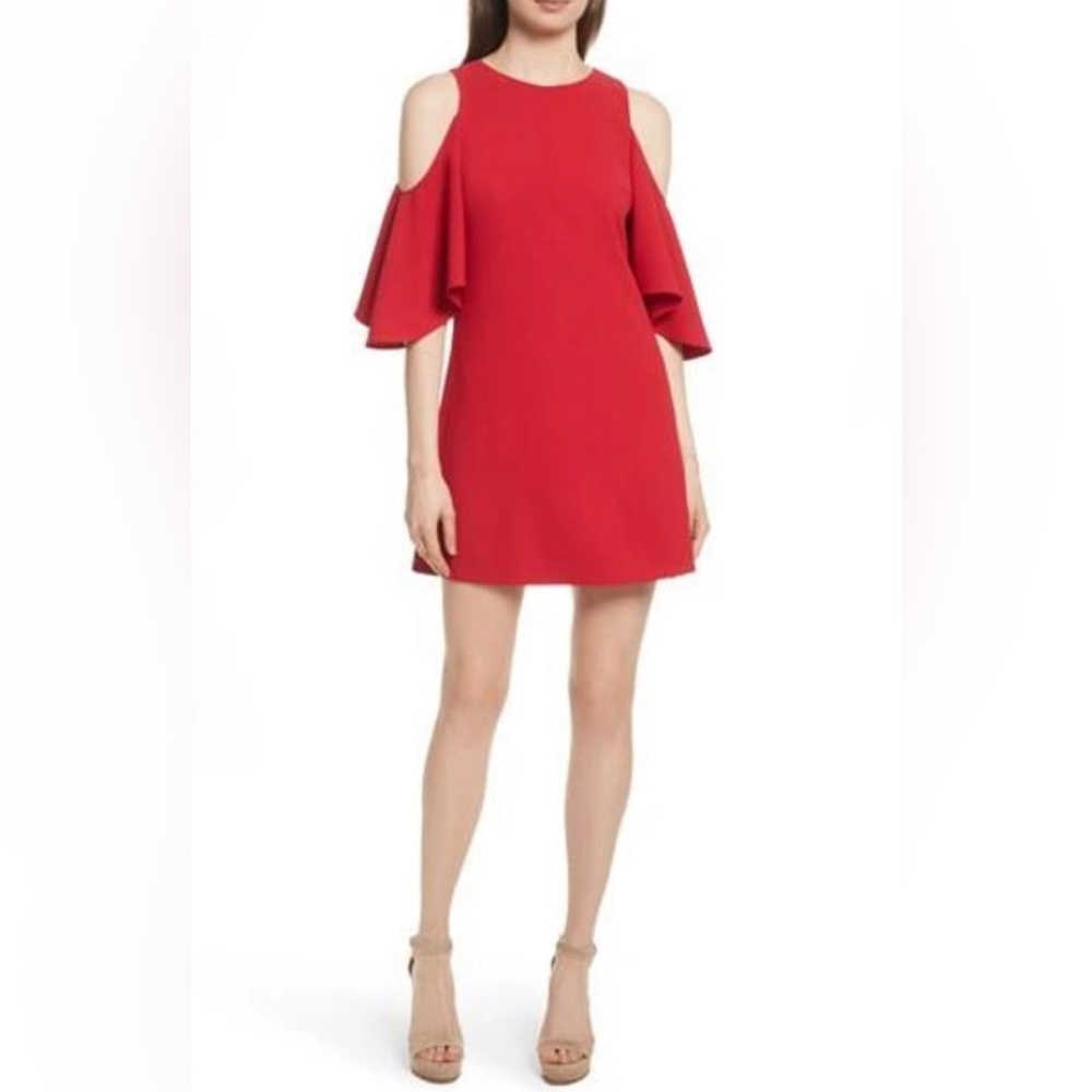 6 Alice + Olivia Coley Cold Shoulder